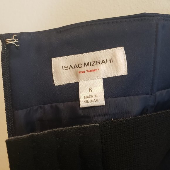 *3/$25* Isaac Mizrahi Strapless Navy Bridesmaids Dress - Picture 7 of 10